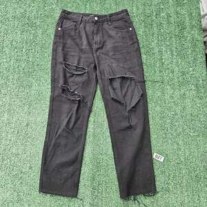 English Factory womens black jeans 29W Great Condition